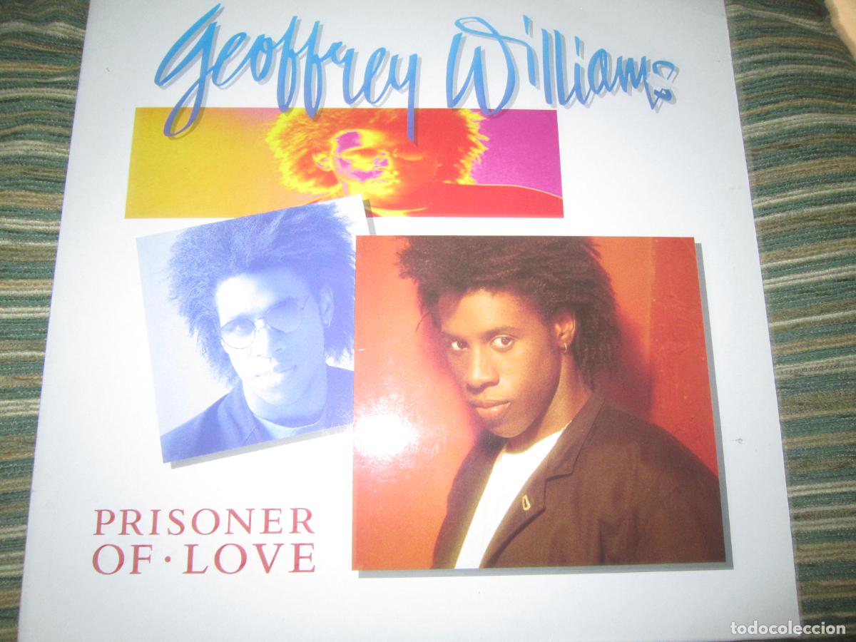 Discos de vinilo: GEOFFREY WILLIAMS - PRISIONER OF LOVE LP - ORIGINAL ALEMAN - ATLANTIC 1989 + FUNDA INT. ORIGINAL
