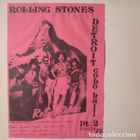 Discos de vinilo: Rolling Stones &ndash; Rolling Stones Detroit Cobo Hall Pt. 2 lp