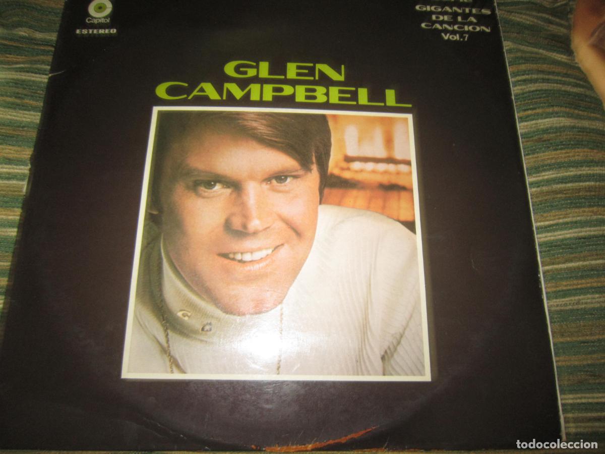 Discos de vinilo: GLEN CAMPBELL - GLEN CAMPBELL LP - EDICION ESPA&Ntilde;OLA - GIGANTES DE LA CANCION - CAPITOL RECORDS 1969