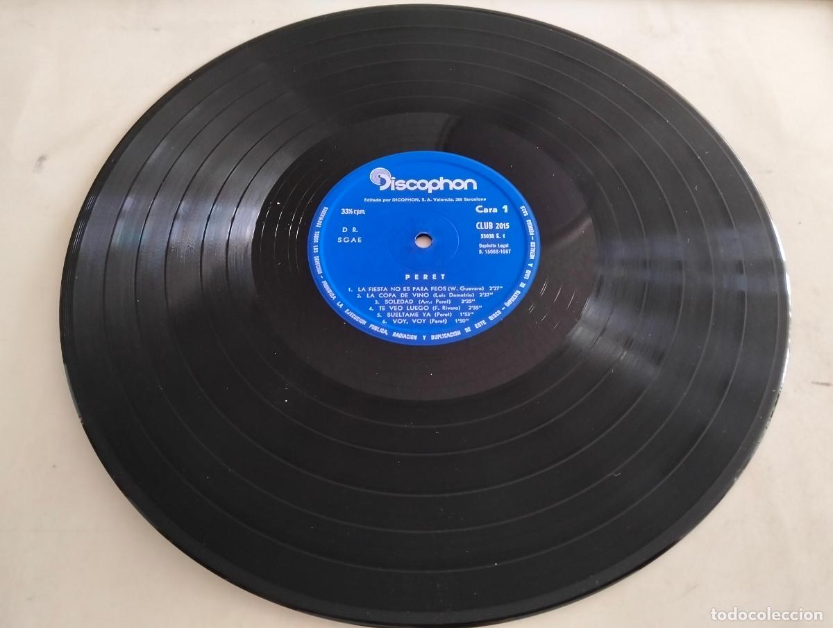Discos de vinilo: PERET Y SUS GITANOS, DISCO LP, EDITADO DISCOPHON, A&Ntilde;O 1967 - Foto 3