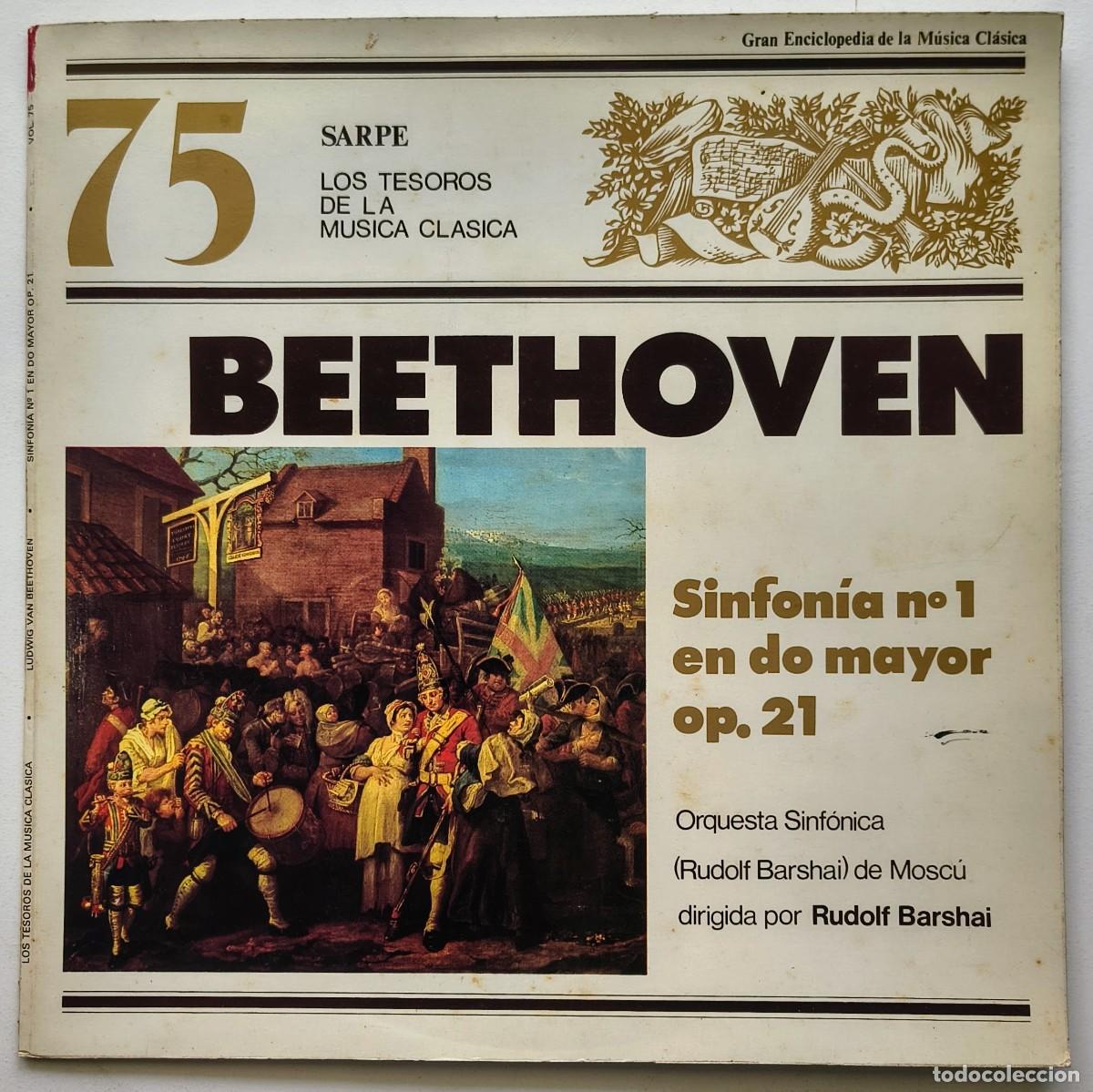 Discos de vinilo: Beethoven - Los Tesoros de la musica clasica - 75