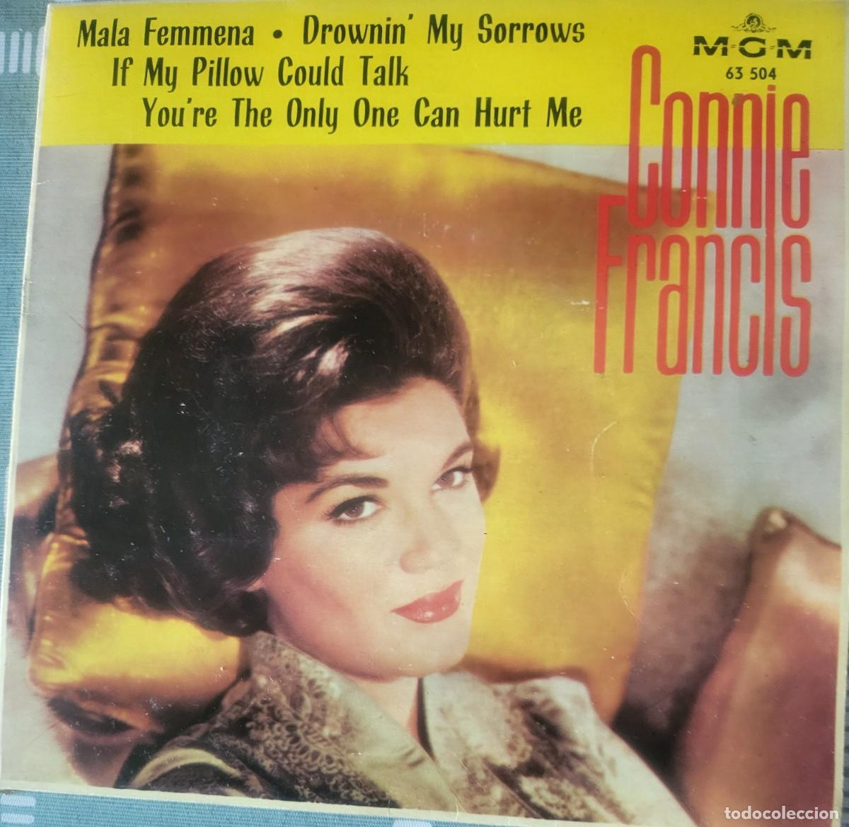 Discos de vinilo: Connie Francis Ep sello MGM editado en Espa&ntilde;a a&ntilde;o 1963...