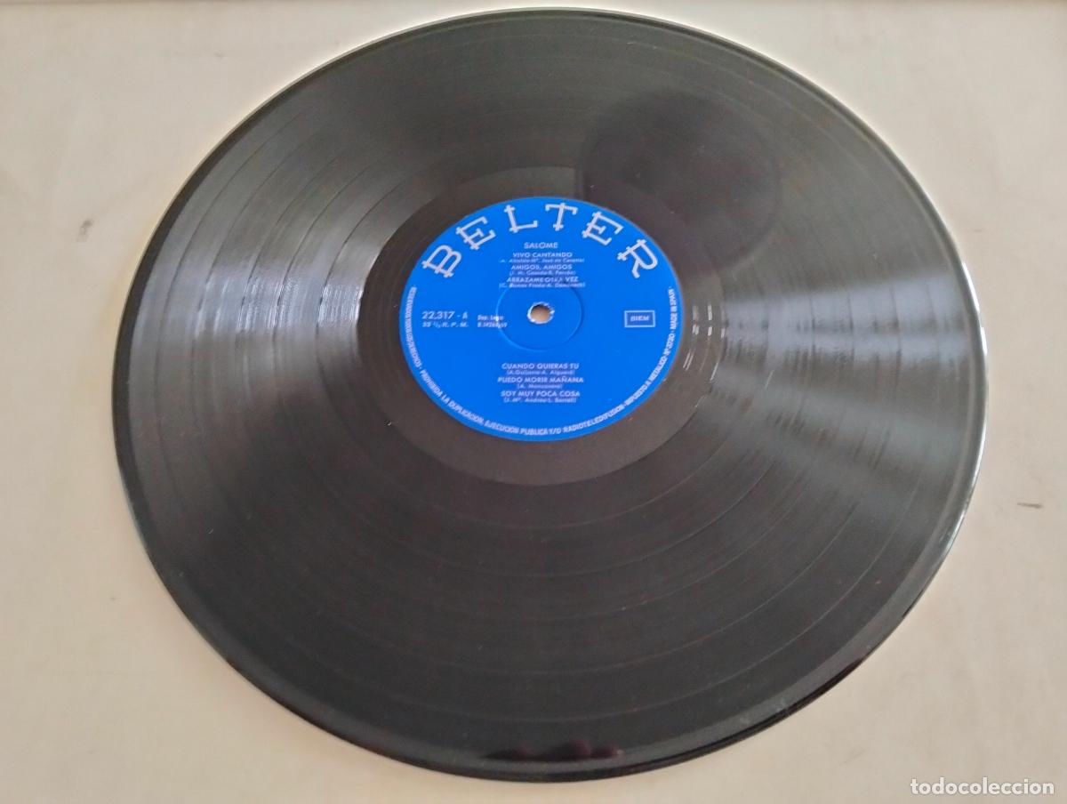 Discos de vinilo: SALOME, DISCO LP, EDITADO BELTER, A&Ntilde;O 1969 - Foto 3