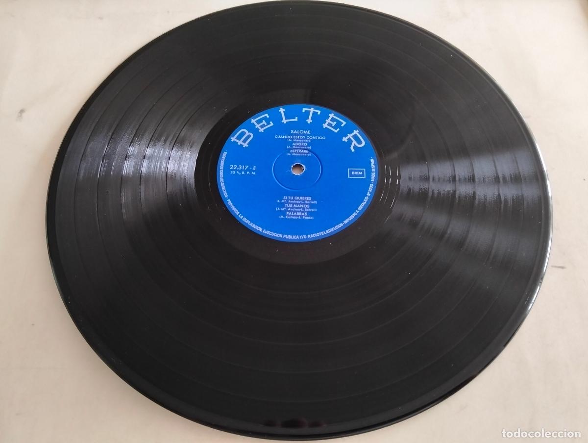Discos de vinilo: SALOME, DISCO LP, EDITADO BELTER, A&Ntilde;O 1969 - Foto 5