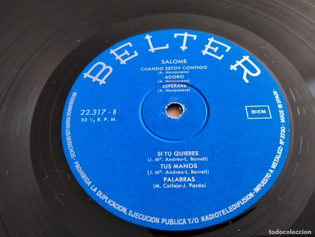 Discos de vinilo: SALOME, DISCO LP, EDITADO BELTER, A&Ntilde;O 1969 - Foto 6