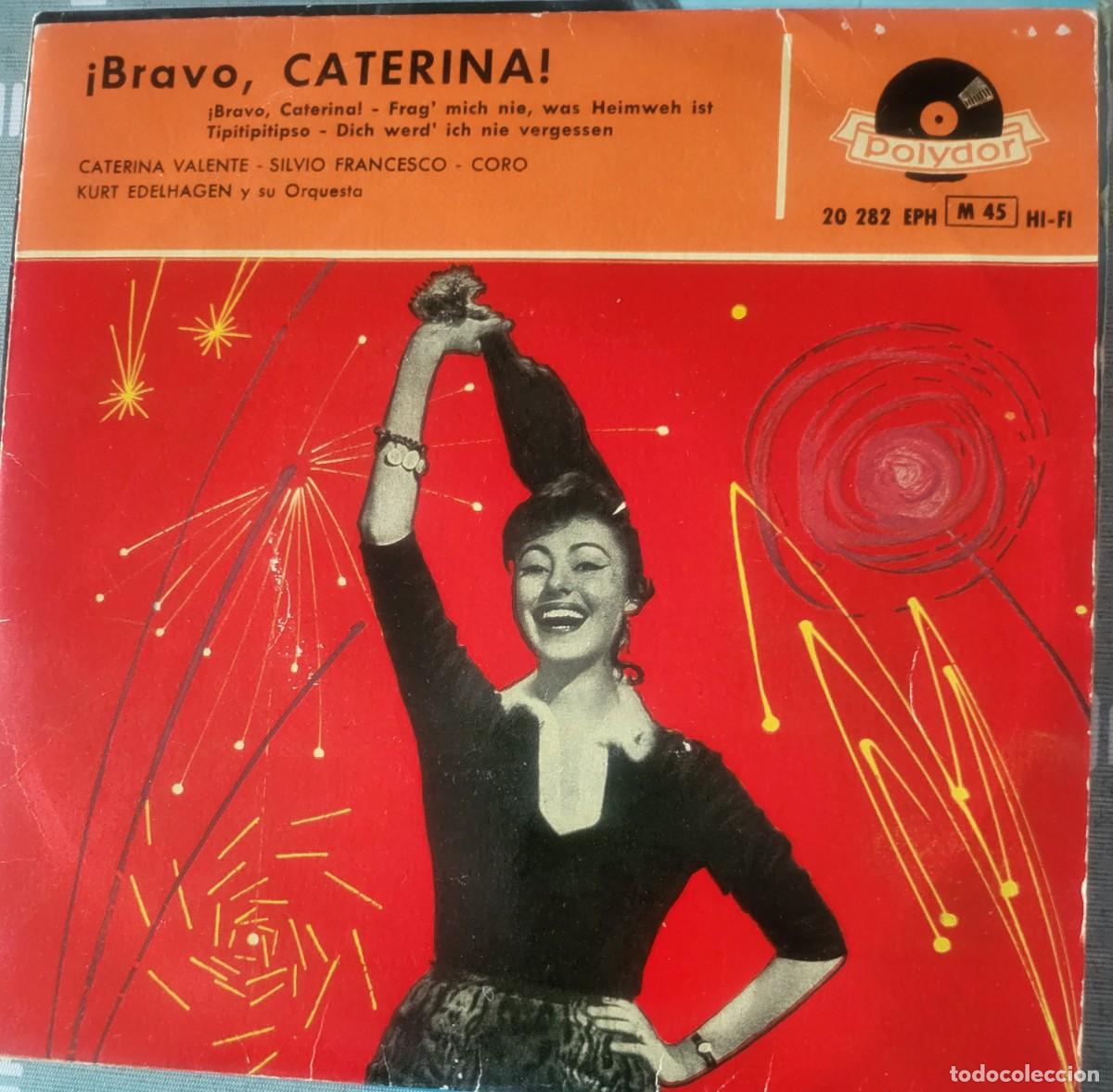 Discos de vinilo: Caterina Valente Ep sello Polydor editado en Espa&ntilde;a a&ntilde;o 1958...
