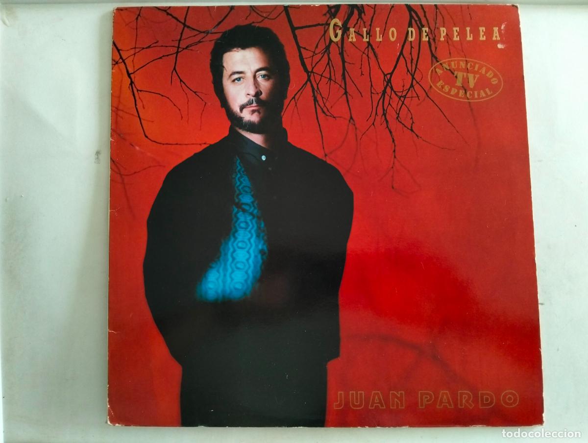 Discos de vinilo: JUAN PARDO, DISCO LP GALLO DE PELEA, EDITADO HISPAVOX, A&Ntilde;O 1989