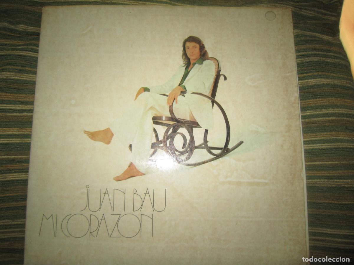 Discos de vinilo: JUAN BAU - MI CORAZON LP - ORIGINAL ESPA&Ntilde;OL - NOVOLA RECORDS 1974 - GATEFOLD COVER -