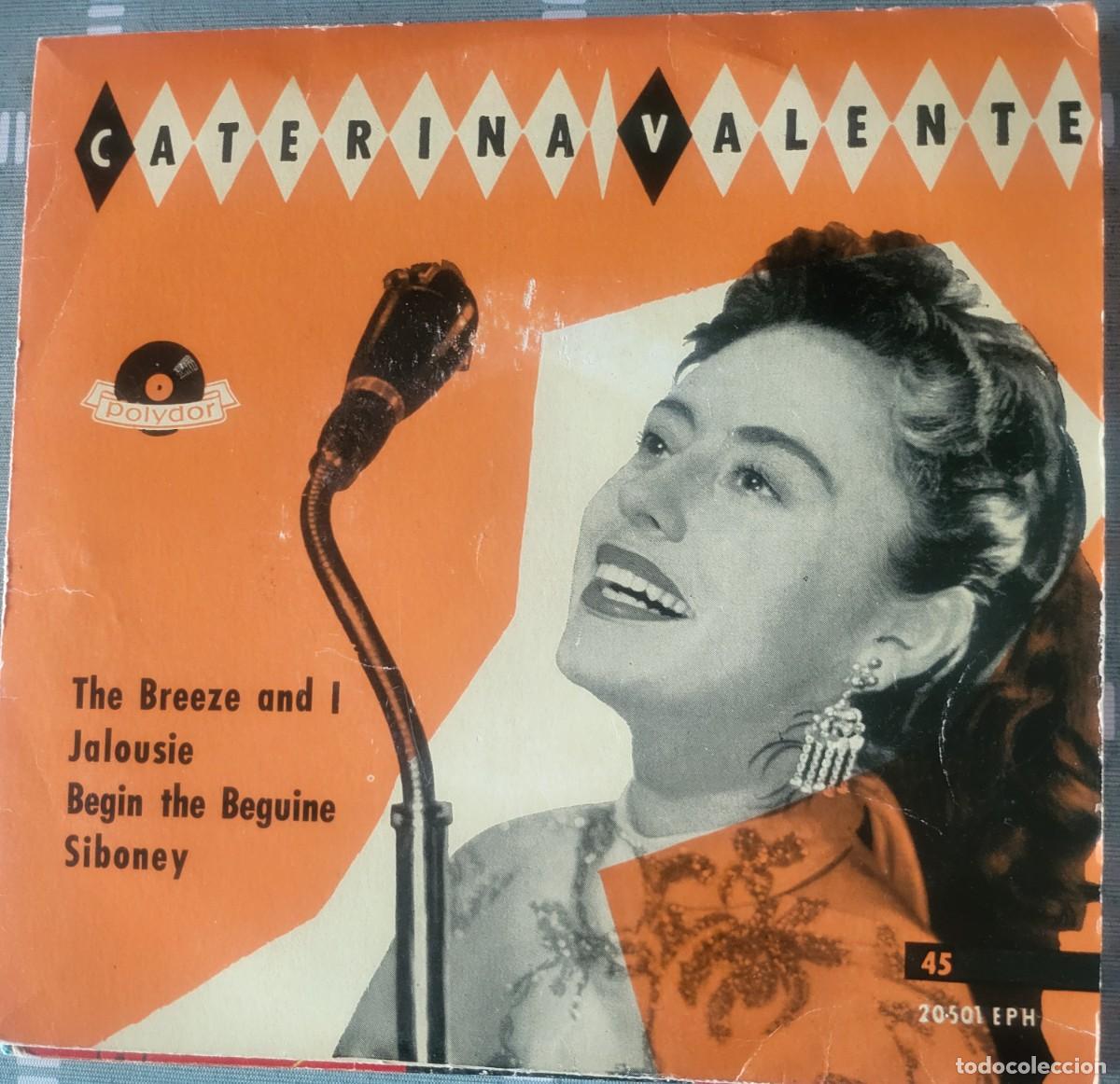 Discos de vinilo: Caterina Valente Ep sello Polydor editado en Espa&ntilde;a a&ntilde;o 1958...