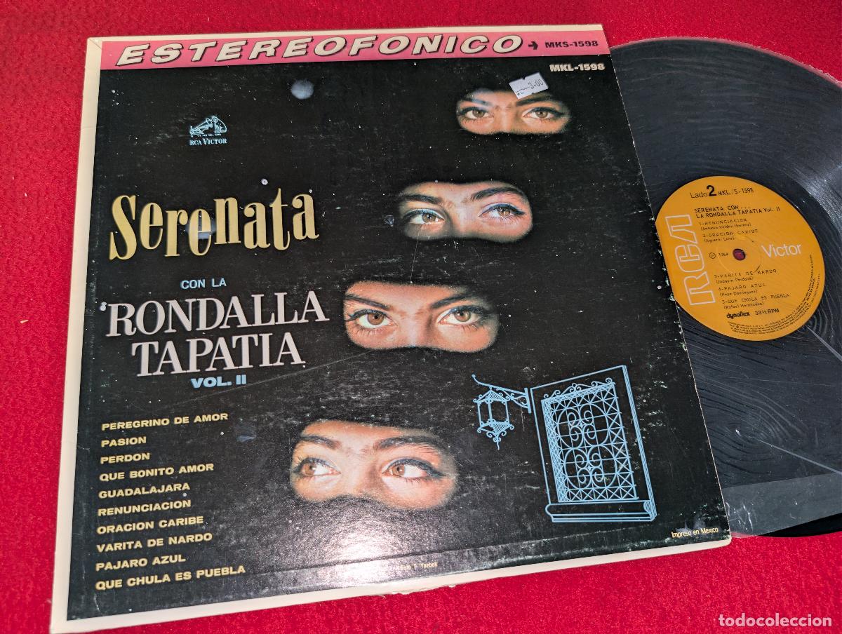 Discos de vinilo: SERENATA & LA RONDALLA TAPATIA Vol.II LP 1964 RCA MEXICO