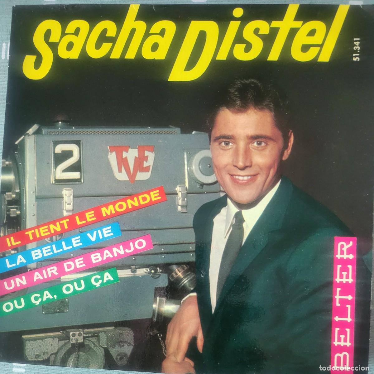 Discos de vinilo: Sacha Distel Ep sello Belter editado en Espa&ntilde;a a&ntilde;o 1964...