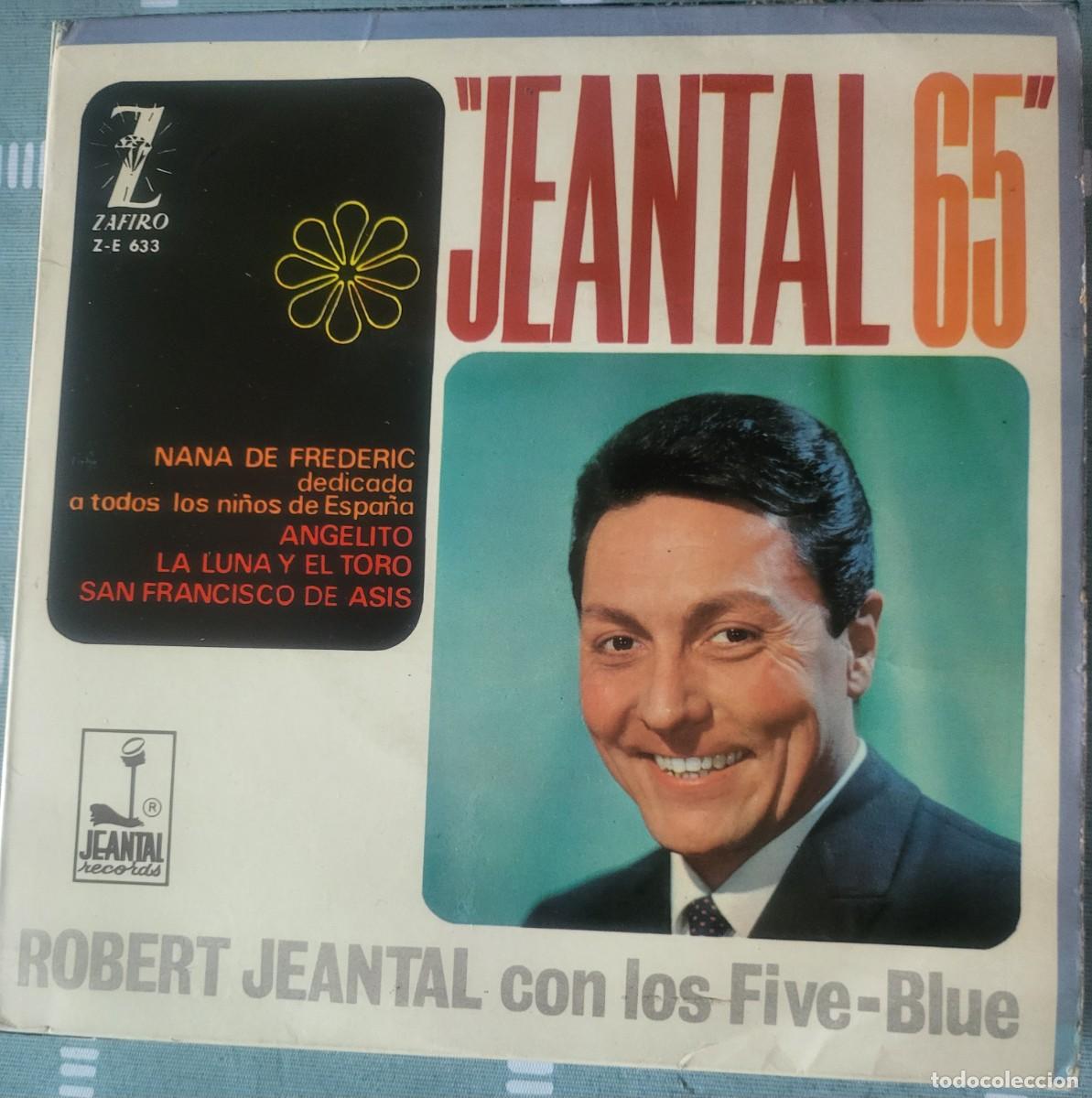 Discos de vinilo: Robert Jeantal Ep sello Zafiro editado en Espa&ntilde;a a&ntilde;o 1964...