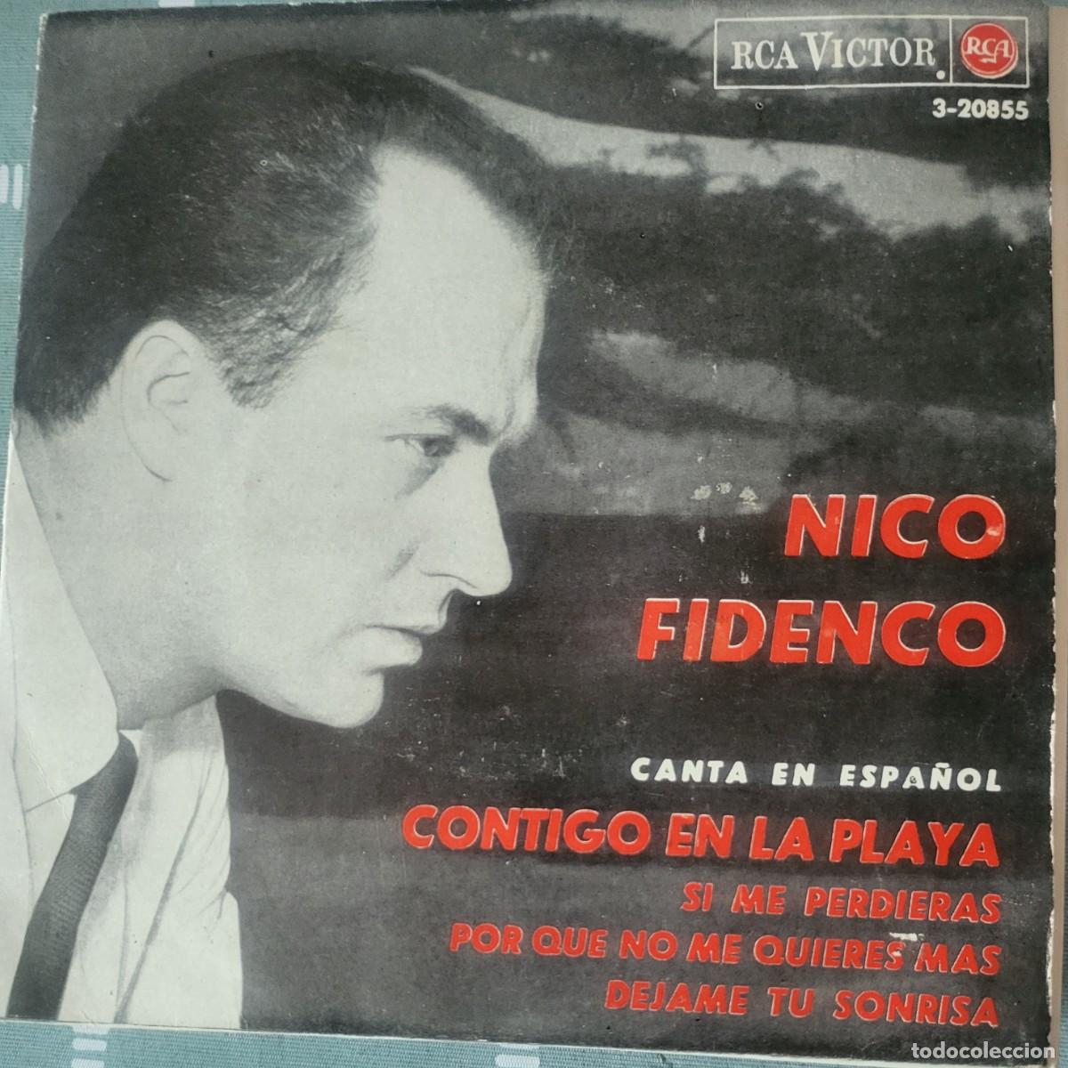 Discos de vinilo: Nico Fidenco en Espa&ntilde;ol Ep sello RCA Victor editado en Espa&ntilde;a a&ntilde;o 1964...