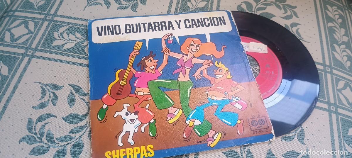 Discos de vinilo: Single(vinilo) de SHERPAS a&ntilde;os 70 - Foto 1