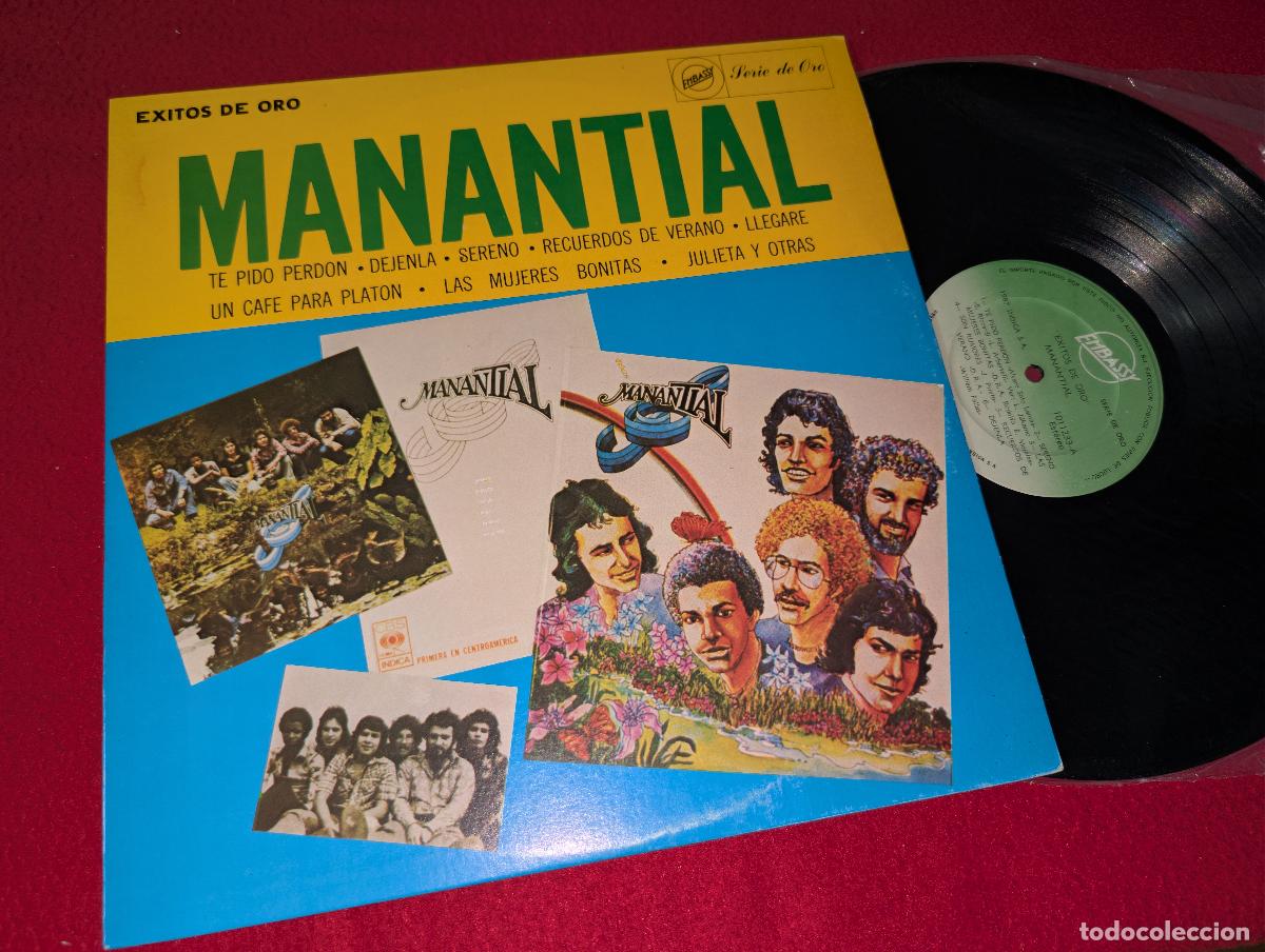 Discos de vinilo: MANANTIAL Exitos de oro LP 1987 Indica COSTA RICA