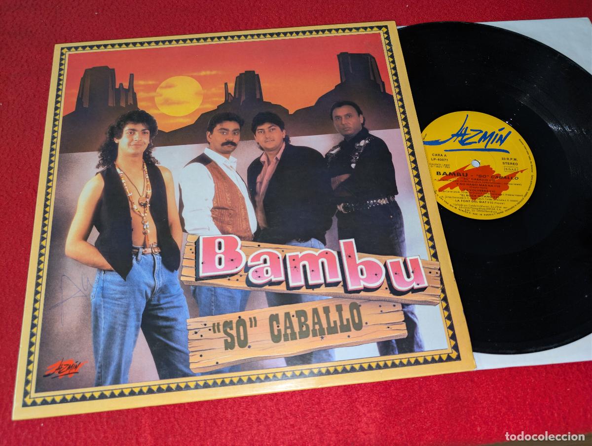 Discos de vinilo: BAMBU So caballo LP 1993 Jazmin RUMBA