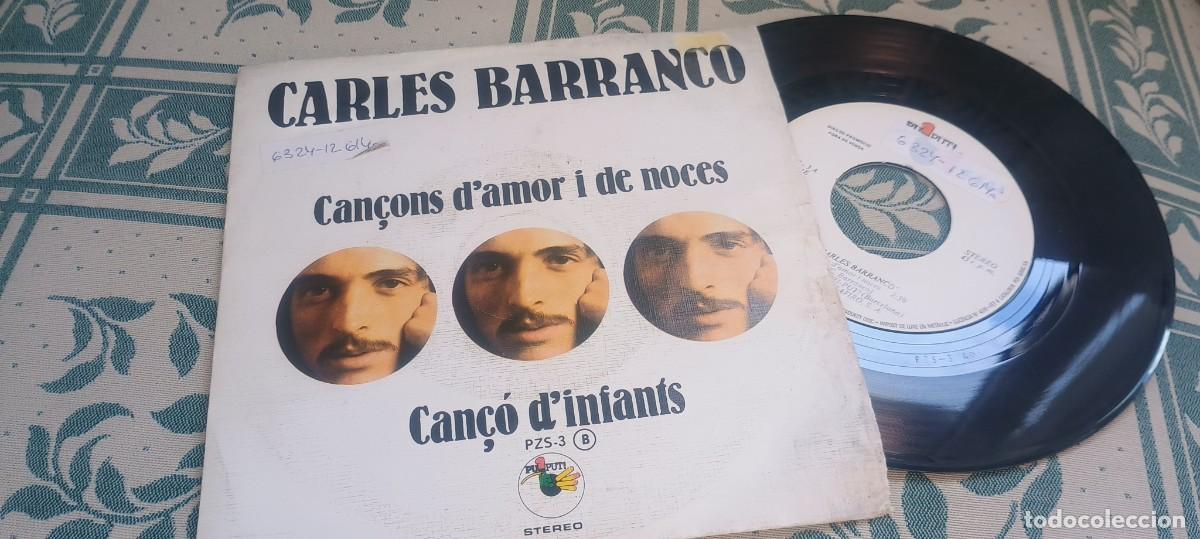 Discos de vinilo: Single(vinilo) de CARLES BARRANCO a&ntilde;os 70