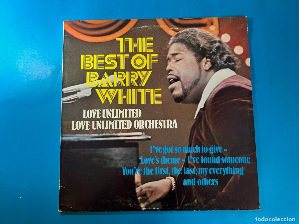 Discos de vinilo: BARRY WHITE - THE BEST OF - LP SPAIN 1981