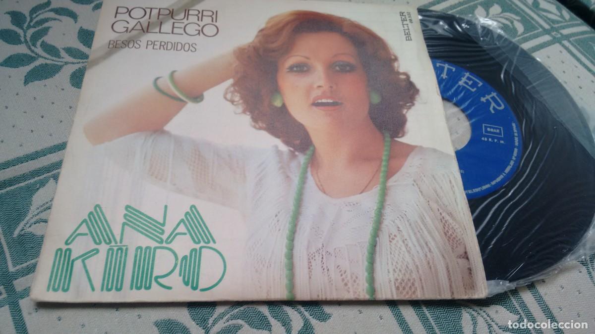 Discos de vinilo: Single(vinilo) de ANA KIRO a&ntilde;os 70