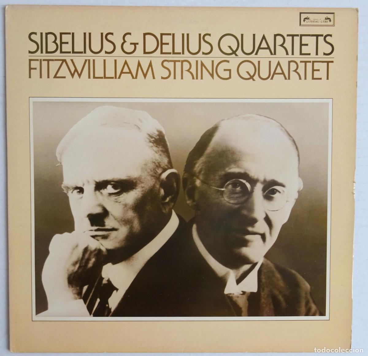 Vinyl records: Sibelius & Delius String Quartets The Fitzwilliam String Quartet Orchestra London 1980