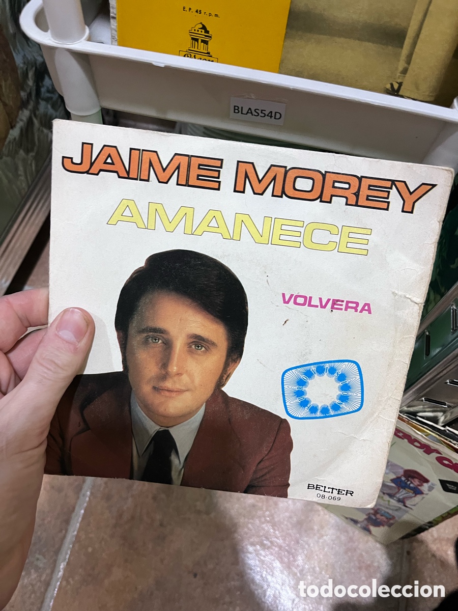 Discos de vinilo: BLAS54D JAIME MOREY AMANECE VOLVERA vinilo ep