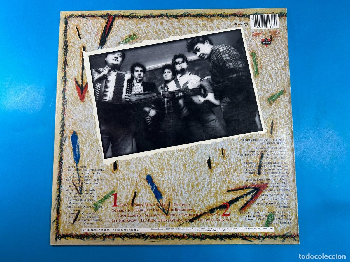 Discos de vinilo: LOS LOBOS - HOW WILL THE WOLF SURVIVE? - LP 1985 SPAIN - Foto 2