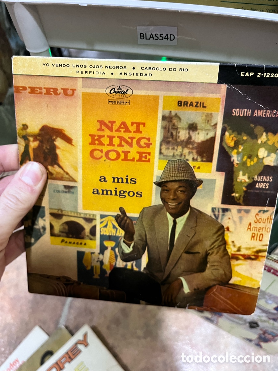 Discos de vinilo: Blas54D NAT KING COLE a mis amigos vinilo ep