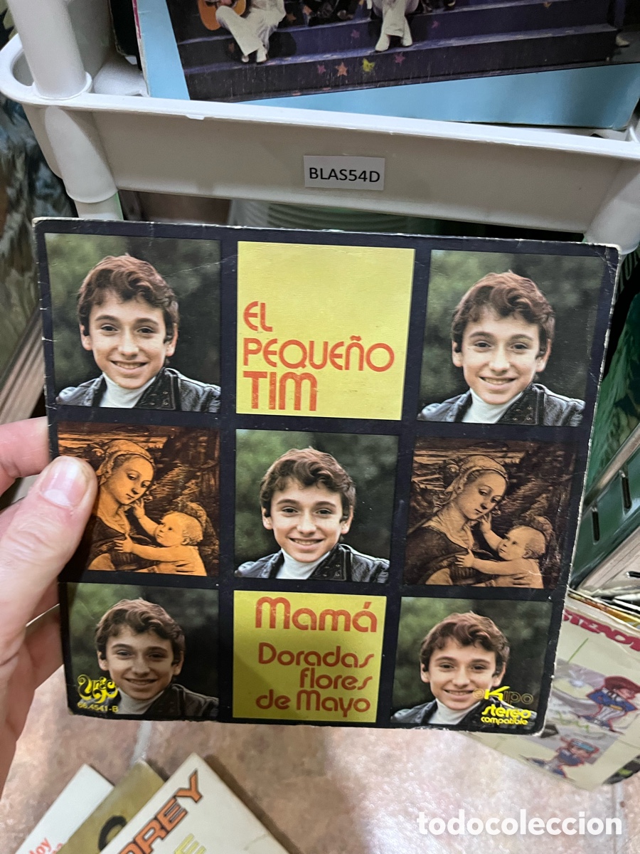 Discos de vinilo: Blas54D EL PEQUE&Ntilde;O TIM กดกด์ Doradas flores de Mayo vinilo ep
