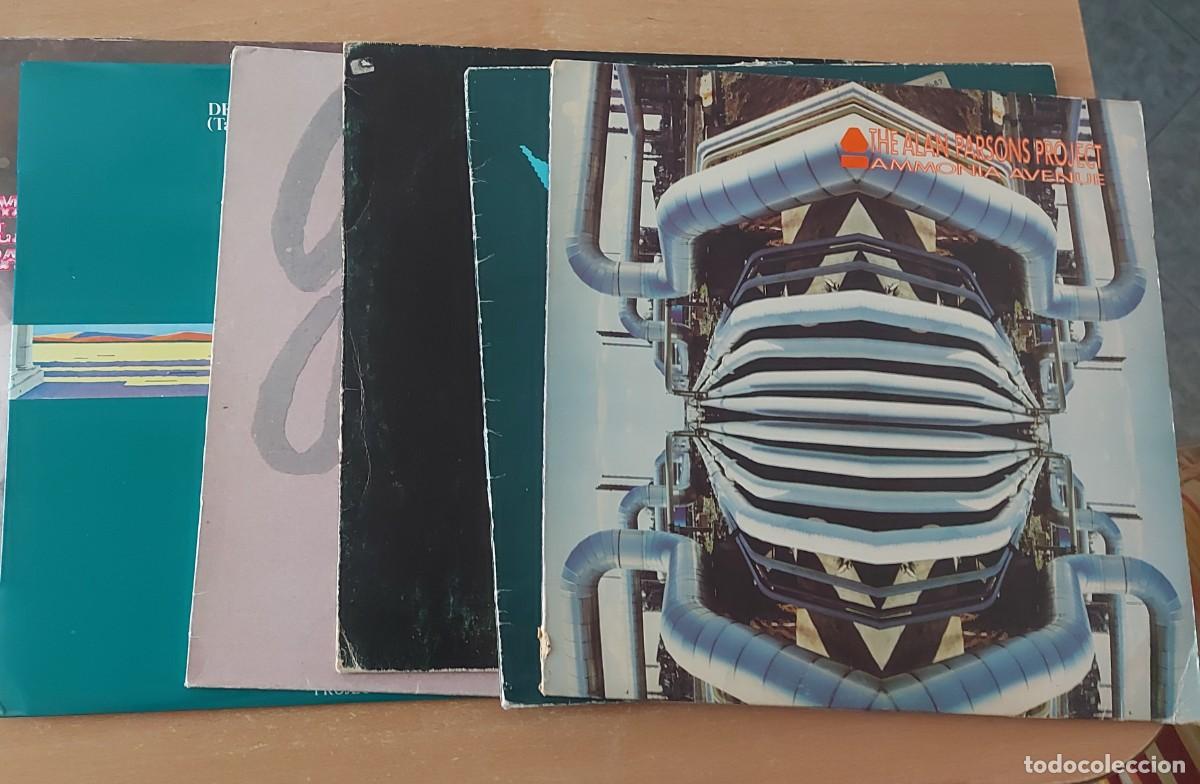 Discos de vinilo: Lote 5 LP ALAN PARSONS PROJECT AMMONIA STEREOTOMY GAUDI TURN FRIENDLY CARD HISTORIAS DE MISTERIO