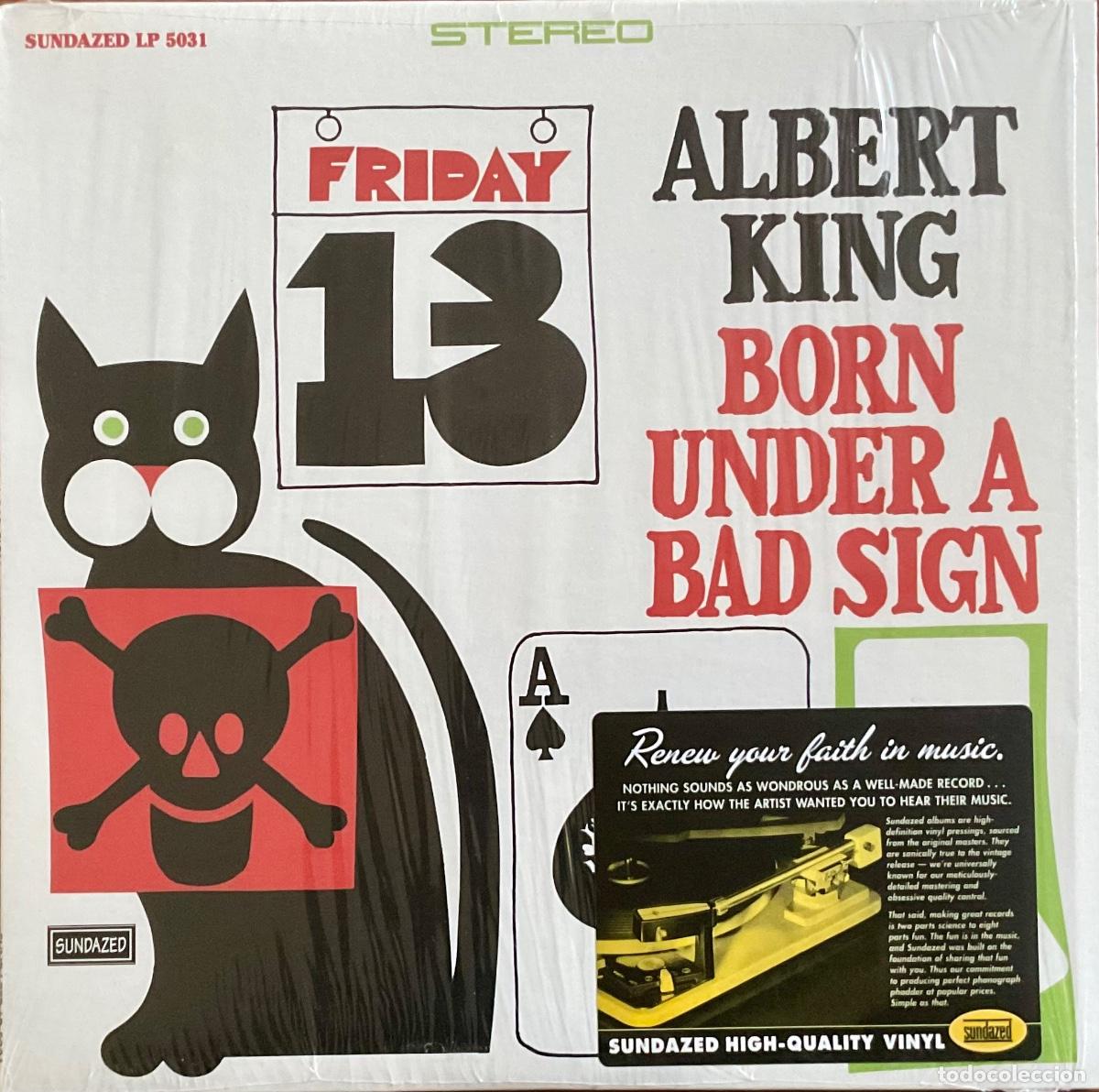 Discos de vinilo: ALBERT KING - BORN UNDER A BAD SIGN