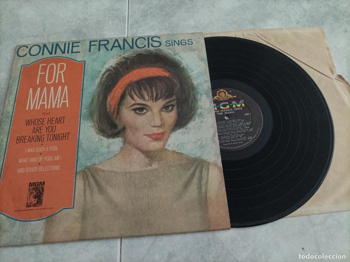 Discos de vinilo: Connie Francis lp original USA - Foto 1