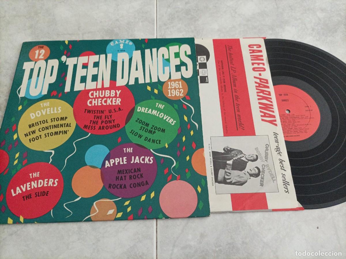 Discos de vinilo: Lp Top teen dances original USA