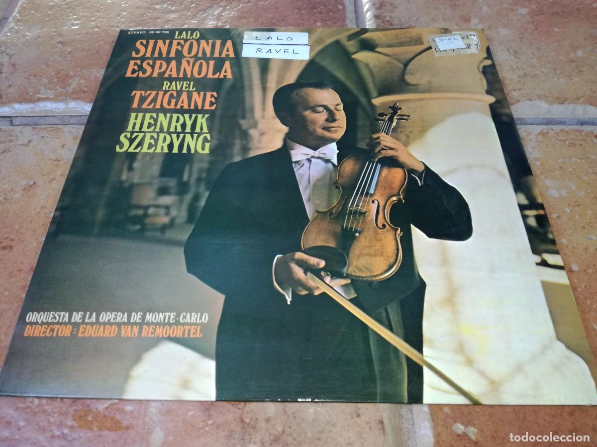 Discos de vinilo: EDUARD LALO-SINFONIA ESPA&Ntilde;OLA-RAVEL TZIGANE-EDICI&Oacute;N ESPA&Ntilde;OLA