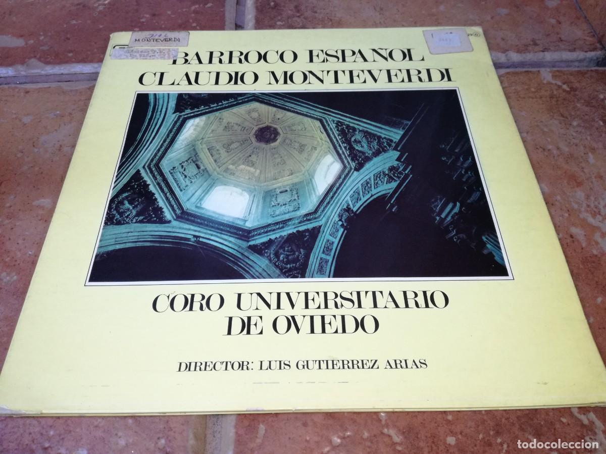 Discos de vinilo: BARROCO ESPA&Ntilde;OL-CLAUDIO MONTEVERDI-CORO UNIVERSITARIO DE OVIEDO-GATEFOLD-ORIGINAL 1979