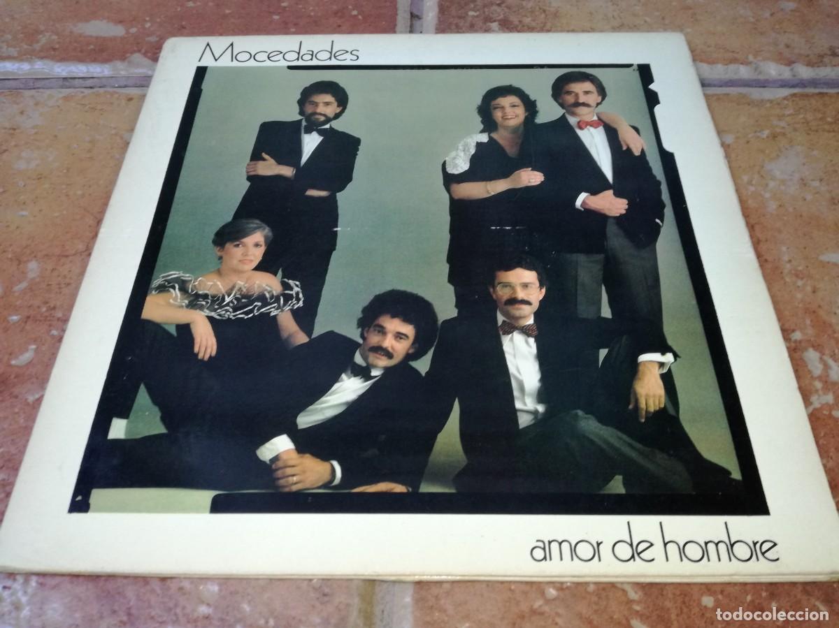 Discos de vinilo: MOCEDADES-AMOR DE HOMBRE-GATEFOLD-CONTIENE ENCARTE-ORIGINAL 1982