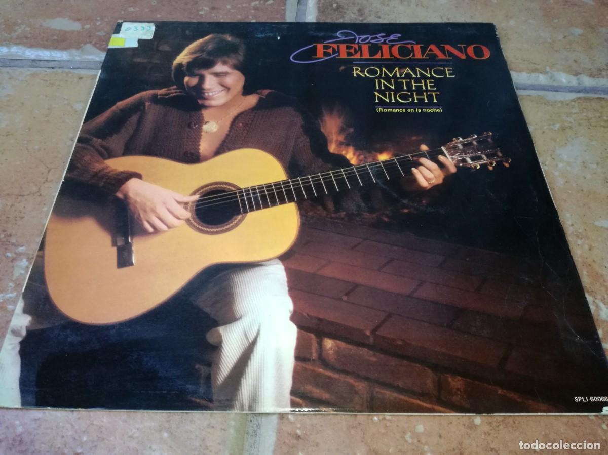 Discos de vinilo: JOSE FELICIANO-ROMANCE IN THE NIGHT-CONTIENE ENCARTE-ORIGINAL 1983