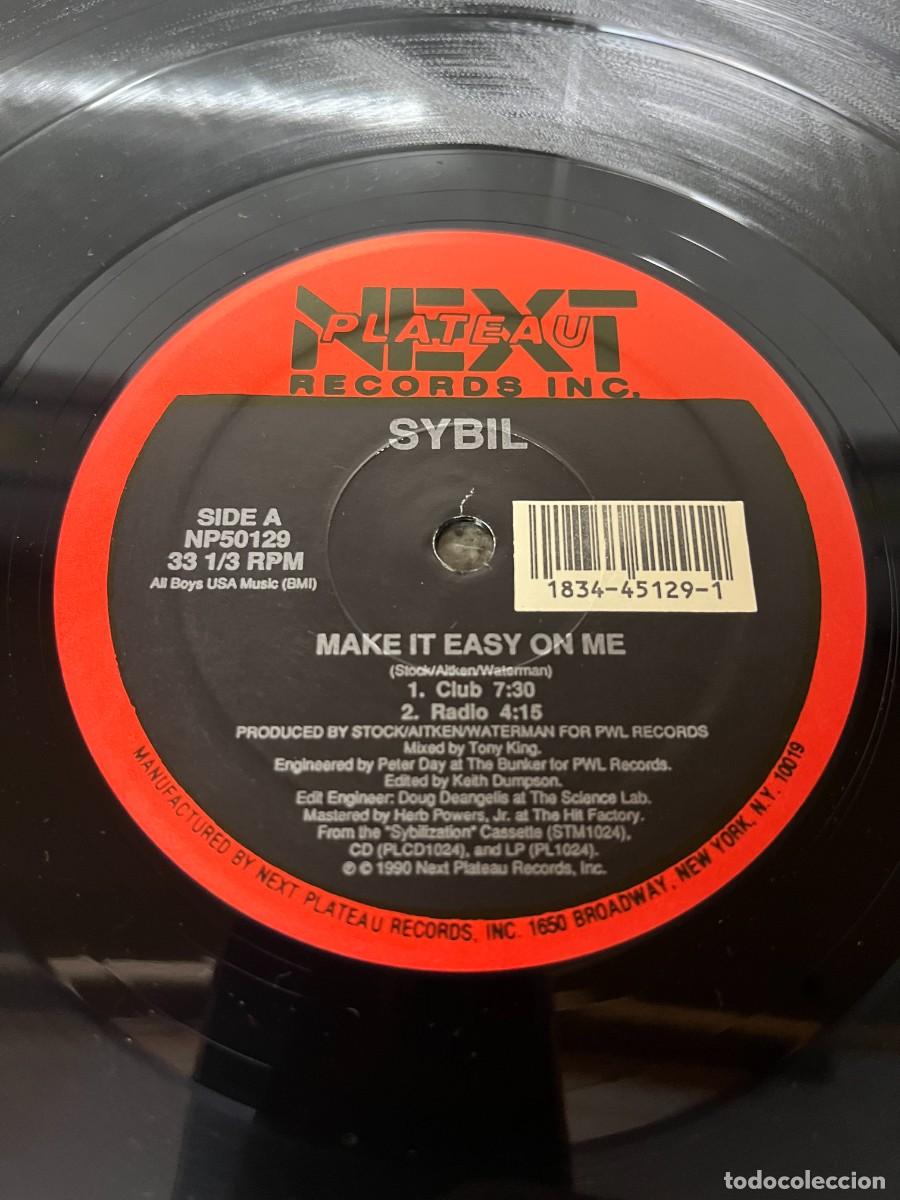 Discos de vinilo: Sybil Make It Easy On Me - Foto 3