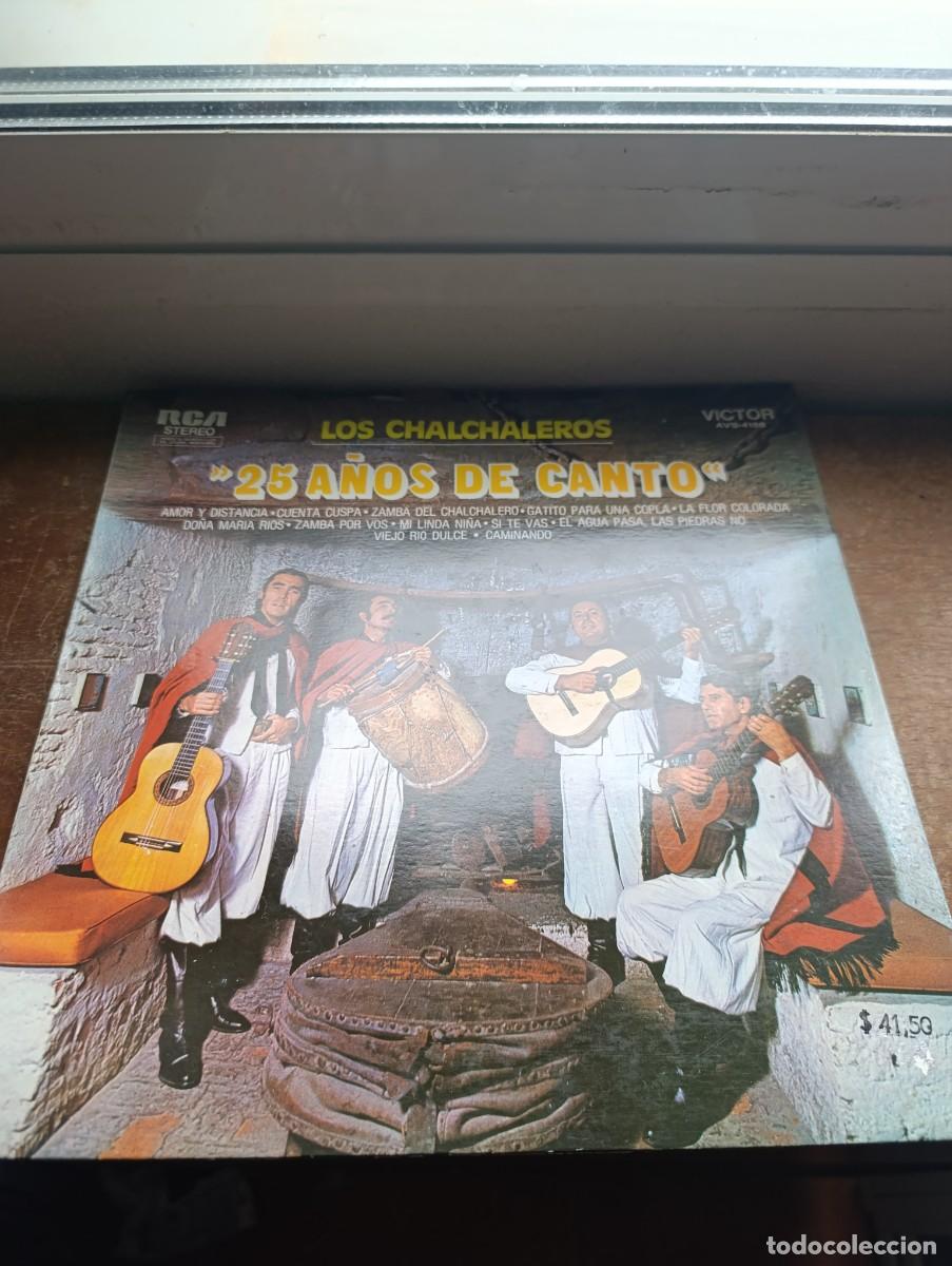 Discos de vinilo: LP Los Chalchaleros &lrm;&ndash; 25 A&ntilde;os De Canto