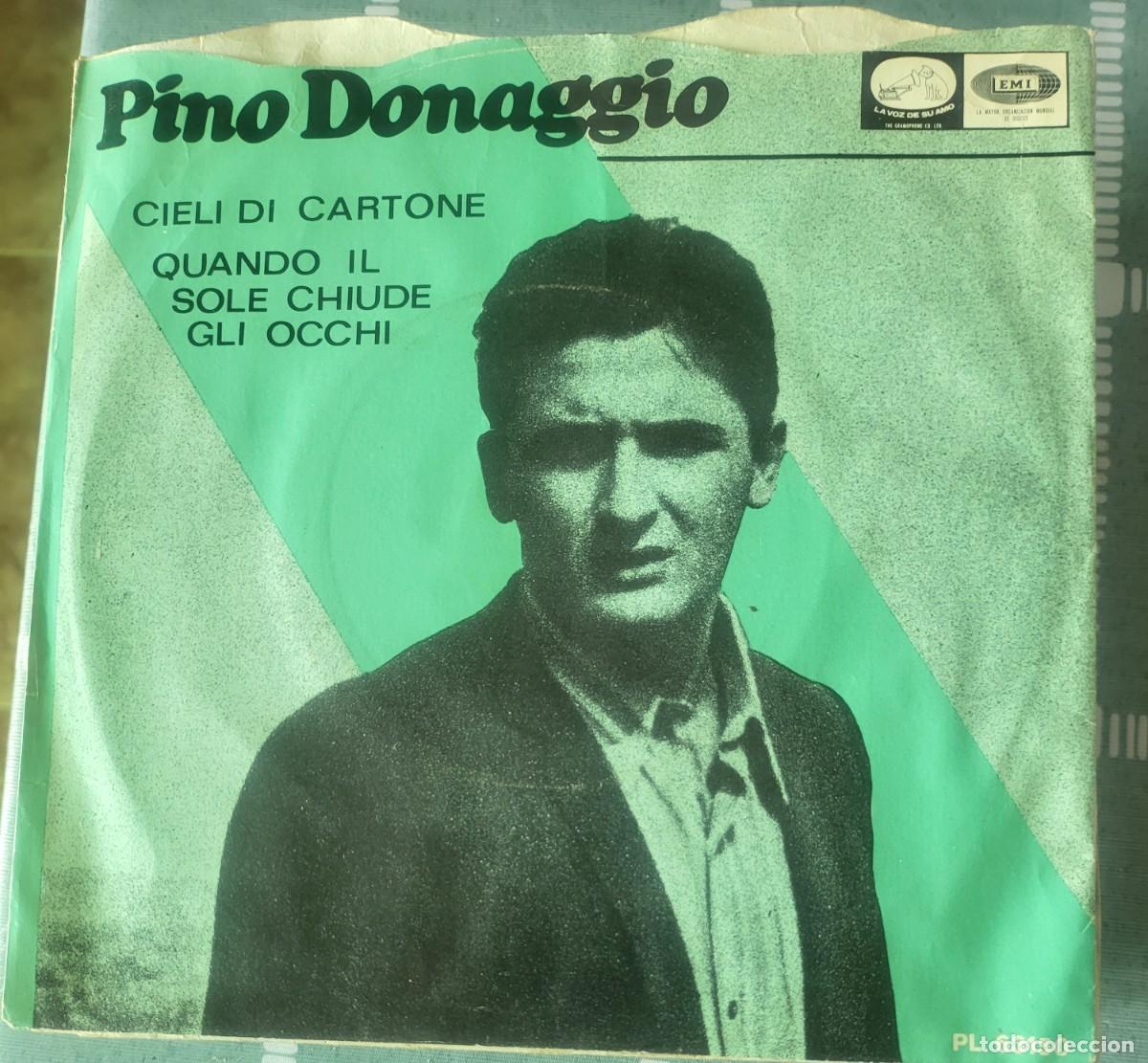 Discos de vinilo: Pino Donaggio single sello La voz de su amo editado en Espa&ntilde;a a&ntilde;o 1966...