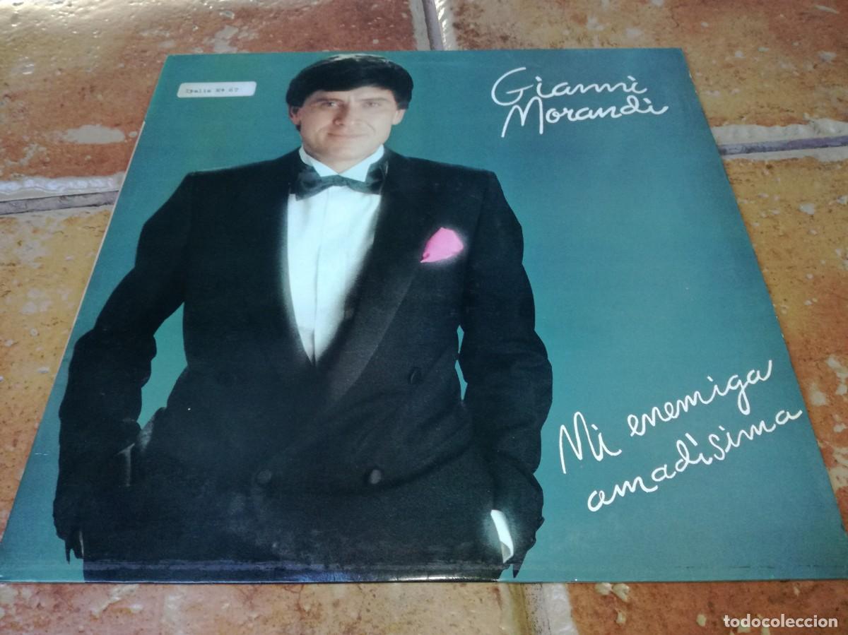 Discos de vinilo: GIANNI MORANDI-MI ENEMIGA AMADISIMA-ORIGINAL ESPA&Ntilde;OL 1983-PROMOCIONAL