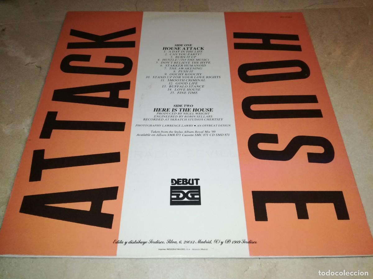 Discos de vinilo: HOUSE ATTACK-MIRAGE-ORIGINAL 1989 - Foto 2