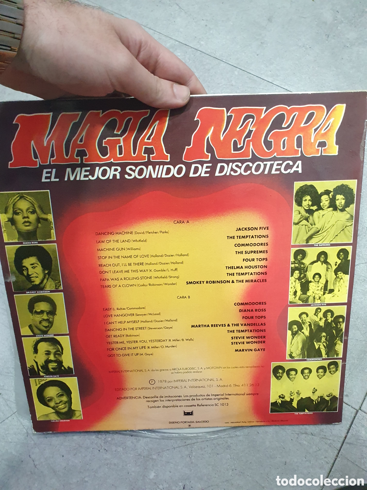 Discos de vinilo: LP. Magia Negra. Discoteca. - Foto 2