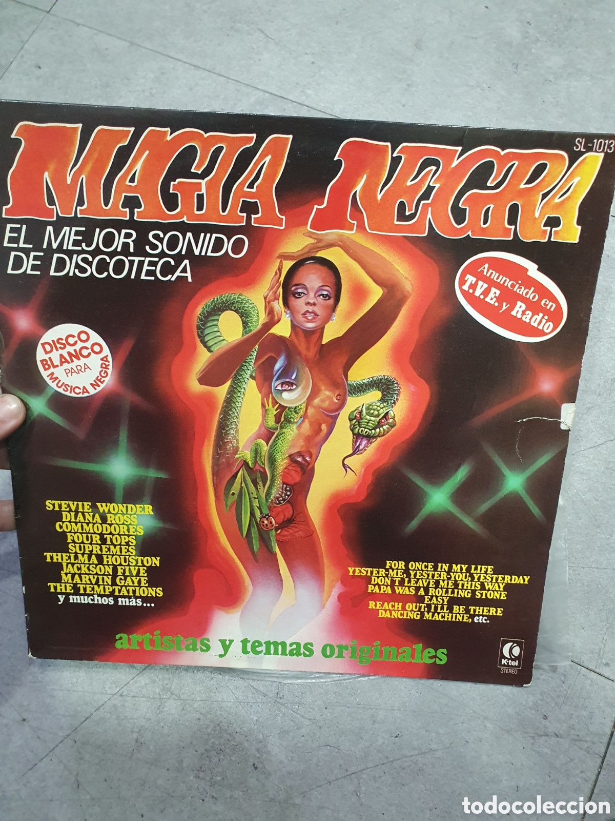 Discos de vinilo: LP. Magia Negra. Discoteca. - Foto 1
