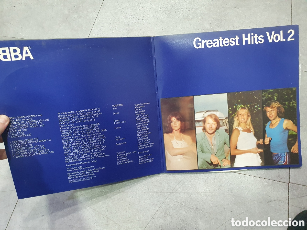 Discos de vinilo: LP. ABBA Greatest Hits. - Foto 2