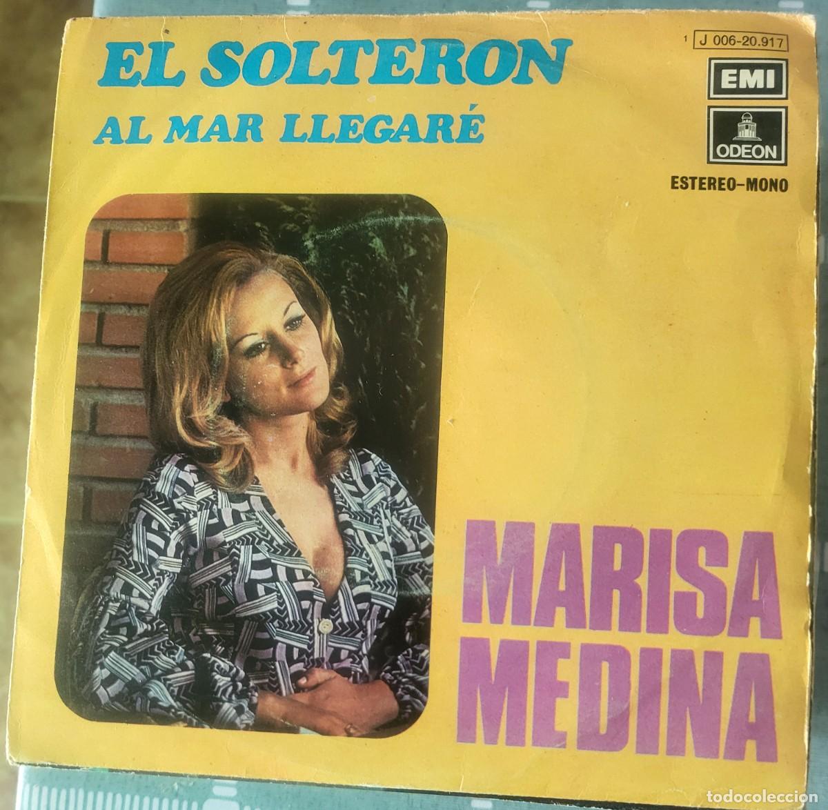 Discos de vinilo: Marisa Medina single sello Emi-Odeon editado en Espa&ntilde;a a&ntilde;o 1972...