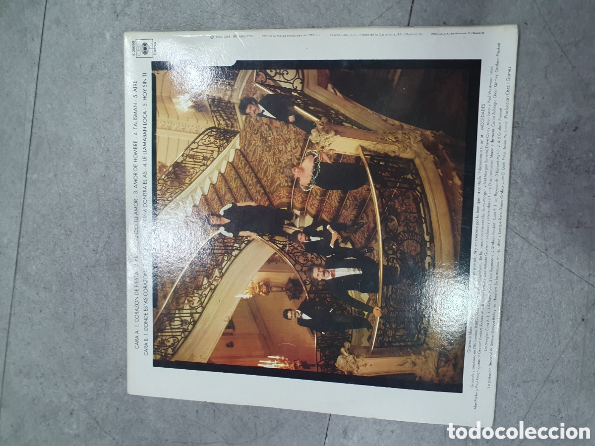 Discos de vinilo: LP. Mocedades. Amor de hombre. - Foto 3