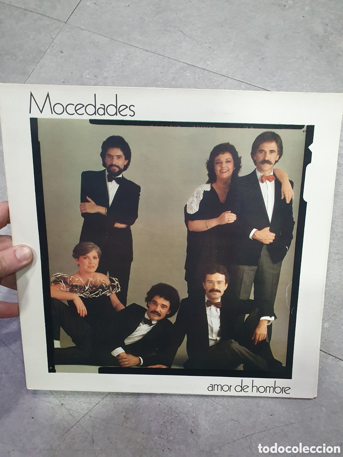 Discos de vinilo: LP. Mocedades. Amor de hombre.