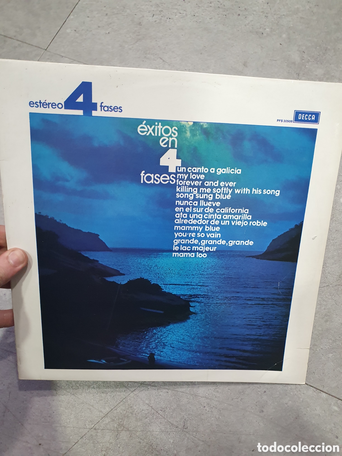 Discos de vinilo: LP. &Eacute;xitos en 4 fases.
