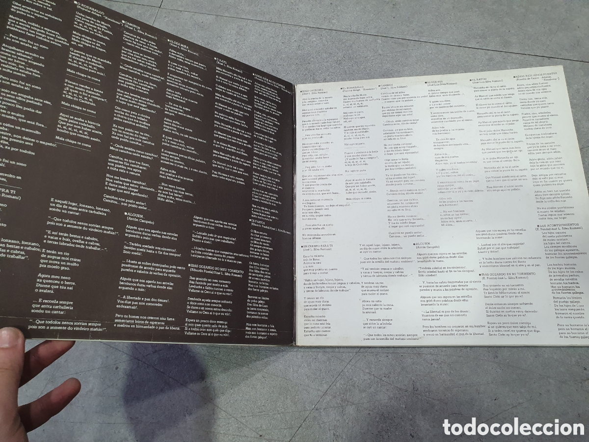 Discos de vinilo: LP. Xocaloma. Soio un sono. - Foto 2