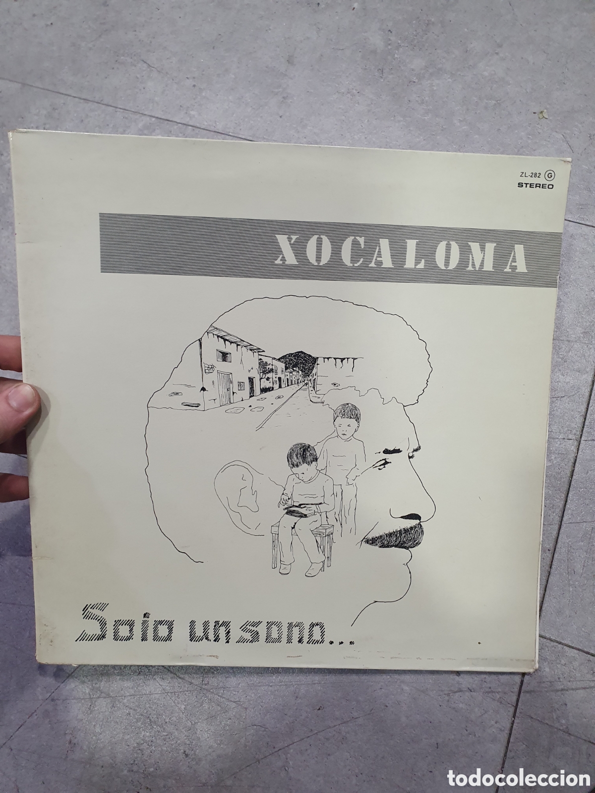 Discos de vinilo: LP. Xocaloma. Soio un sono. - Foto 1